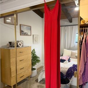 JAYGODFREY Red Jumpsuit